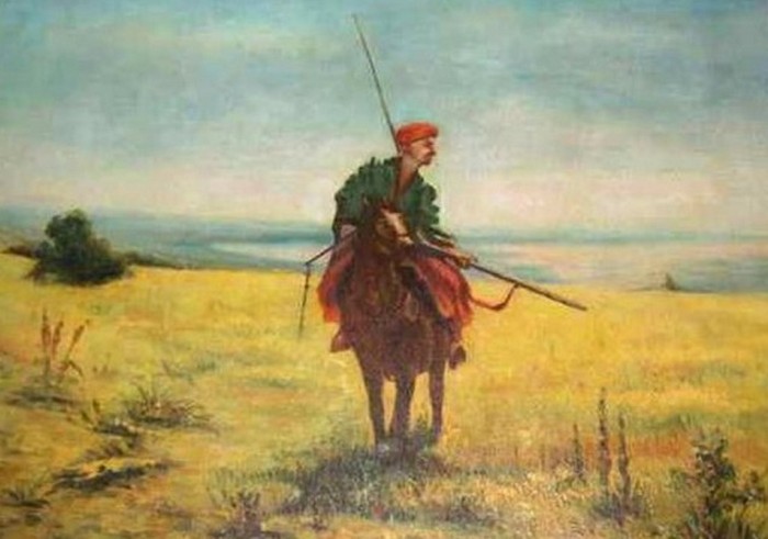 Ахтырский казак до 1743 г., форма