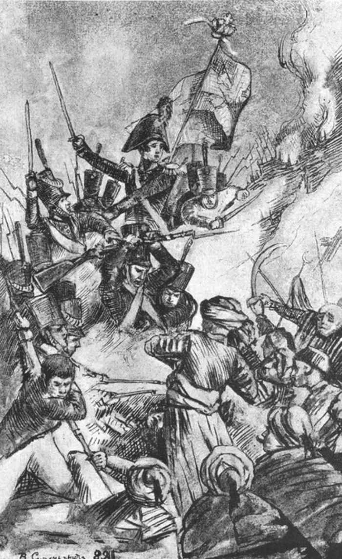 Фанагорийский гренадерский полк, штурм Базарджика 1810 г.