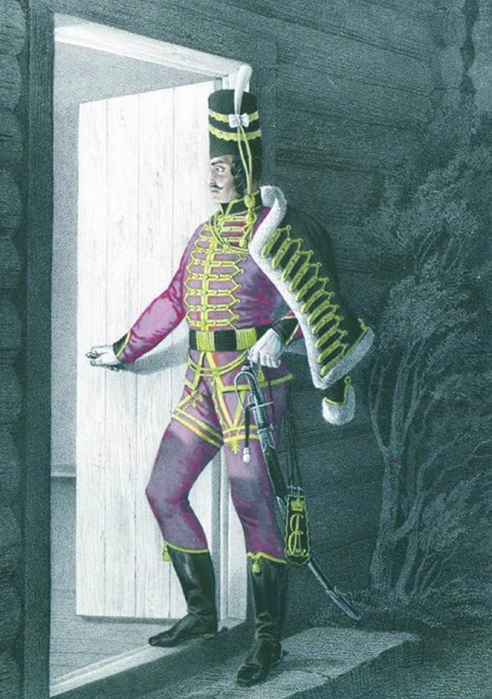 Форма Изюмского гусарского полка 1775-1783 гг., рядовой