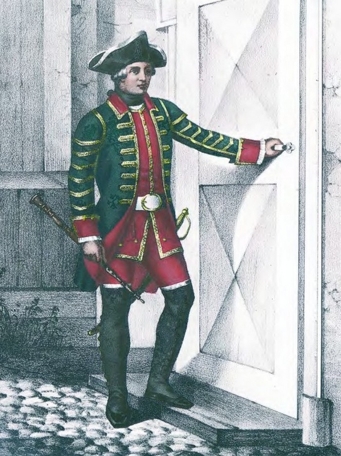 Форма музыкантов, Семилетняя война 1756-1763 гг.