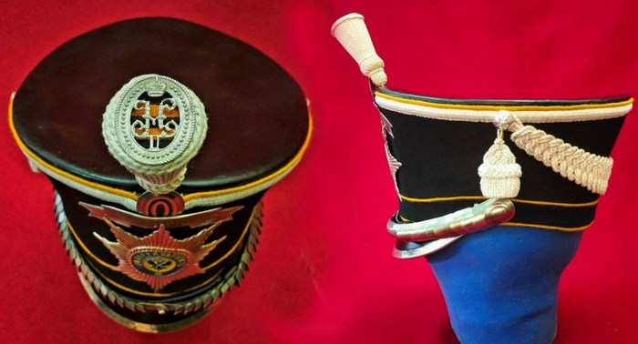 Головной убор рядового лейб-гвардии Волныского полка