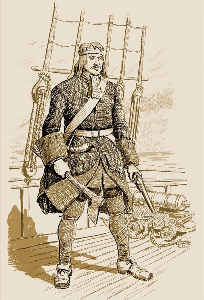 Морская пехота Петра, рисунок