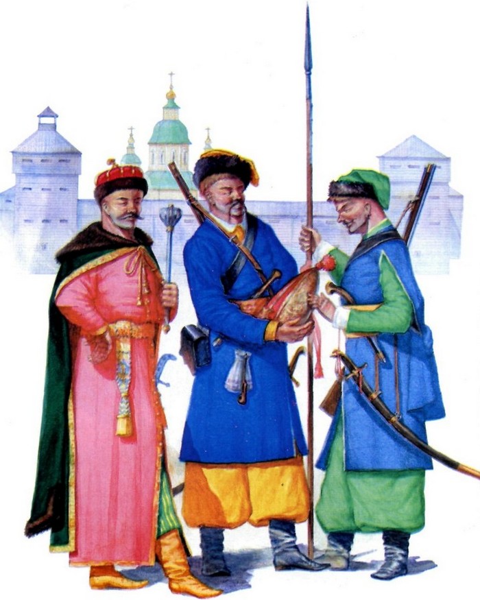 Форма слободских казаков 1743-1765 гг.