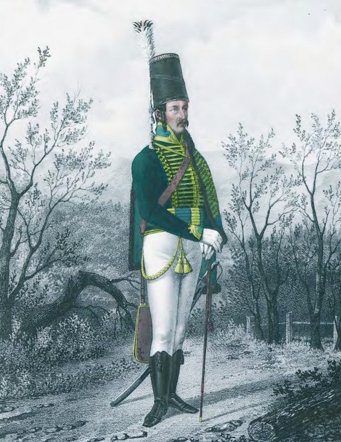 Павлоградские гусары форма 1802 г.