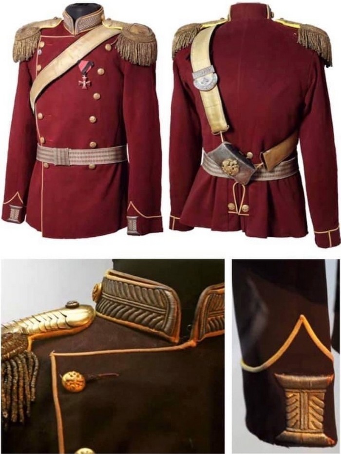 Офицерская форма драгун Александра 3