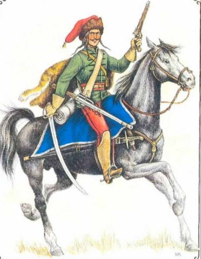 Гусарская хоругвь Петра 1