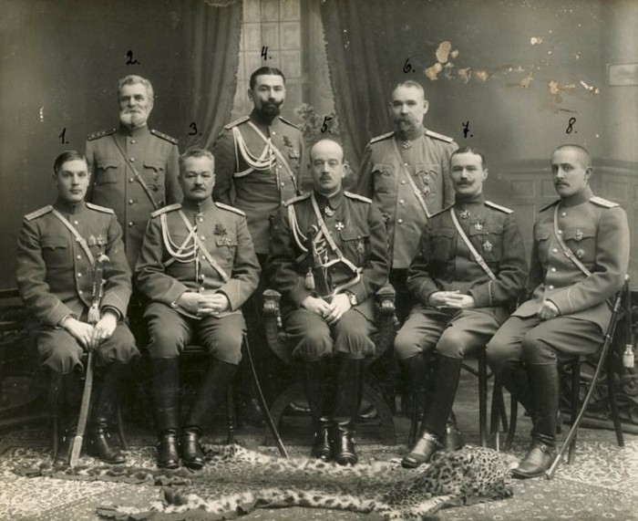 Офицеры лейб-гвардии Атаманского полка, фото, Первая Мировая война