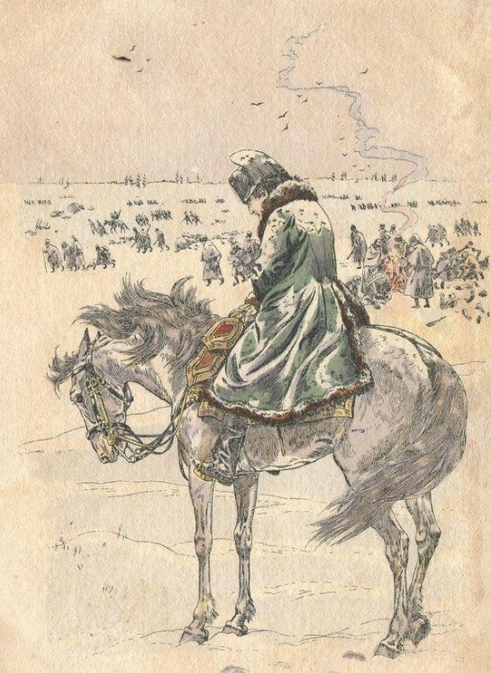 Отступление Наполеона 1812 г.