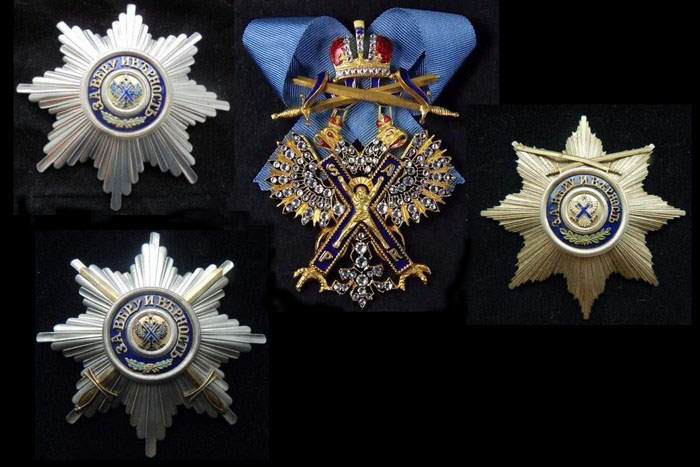 Первая и высшая награда Российской империи, учрежденная Петром 1