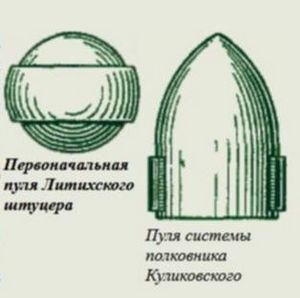 Пуля Литтихского штуцера