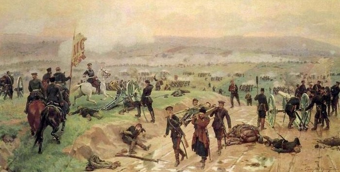 Скобелев под Плевной, Турецкая война 1877-1878 гг.