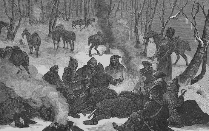 Турецкая война 1877-1878 гг., рисунок
