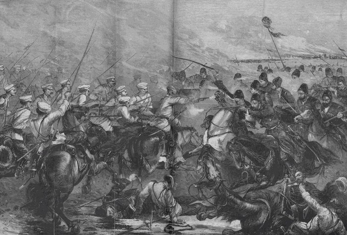 Балканская война 1877 г., рисунок