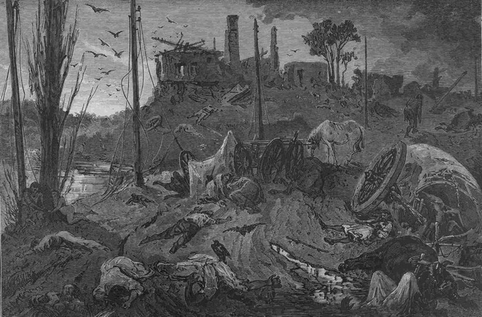 Турецкая война 1877-1878 гг., Балканы, рисунок