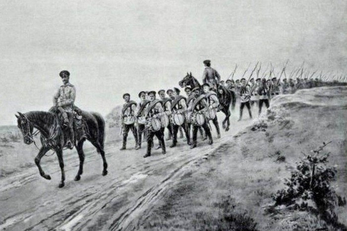 Царская армия, рисунок