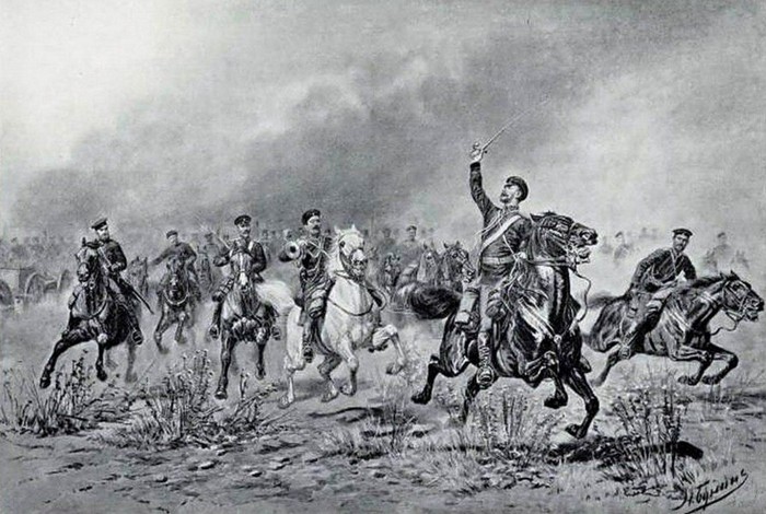 Н. Бунин Русский военный быт, художественный альбом, 1890 г.