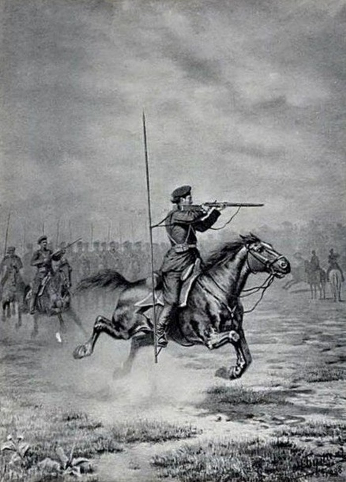 Н. Бунин Русский военный быт, художественный альбом, 1890 г.