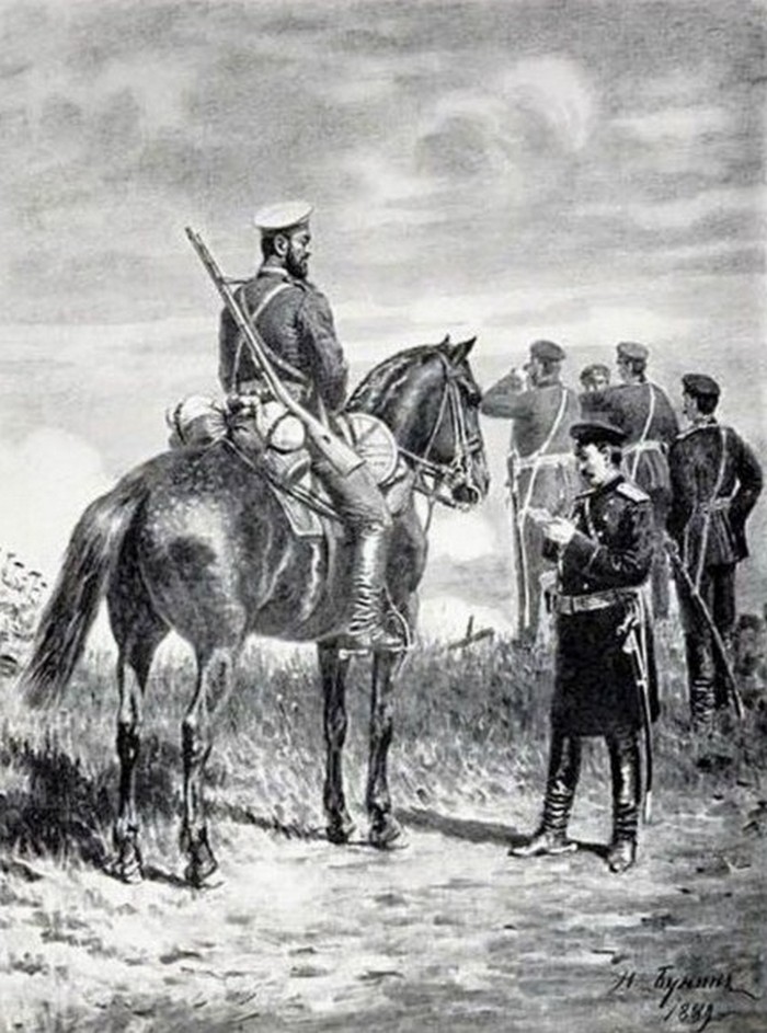 Н. Бунин Русский военный быт, художественный альбом, 1890 г.
