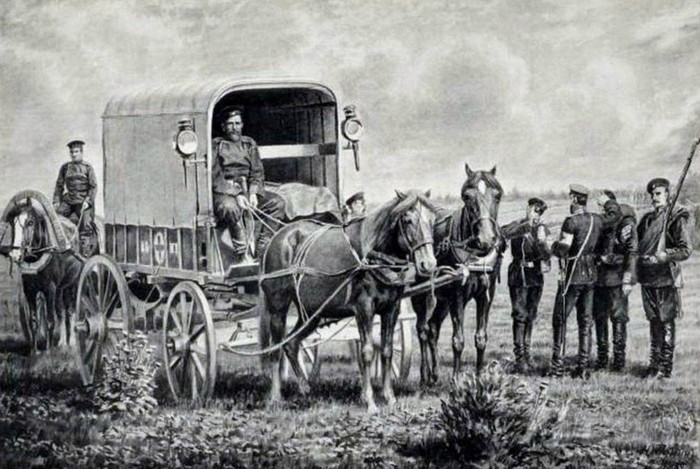Н. Бунин Русский военный быт, художественный альбом, 1890 г.