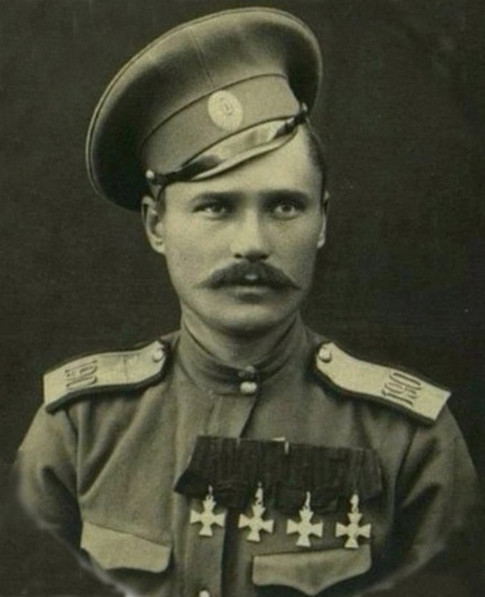 Георгиевский кавалер Маценко Григорий Алексеевич, подпрапорщик, Очаковский 190-й пехотный полк