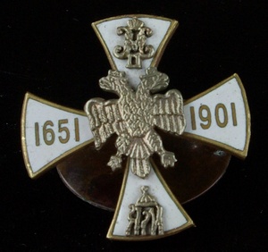 Знак Сумский гусарский крест 1651-1901