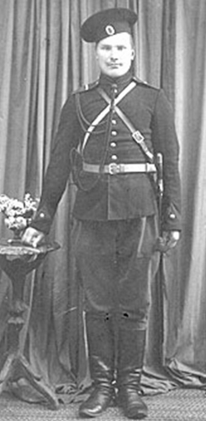 Фото нижних чинов драгунской кавалерии