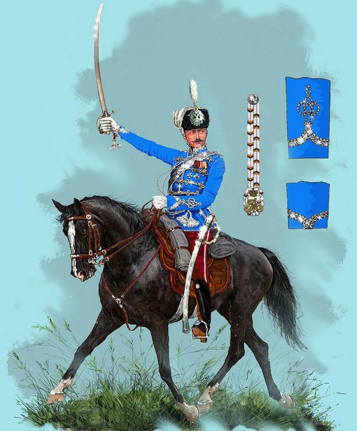 Форма Белорусского гусарского полка 1907-1917 гг.