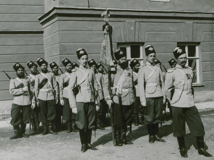 Знамя лейб-гвардии Атаманского полка образца 1857 года