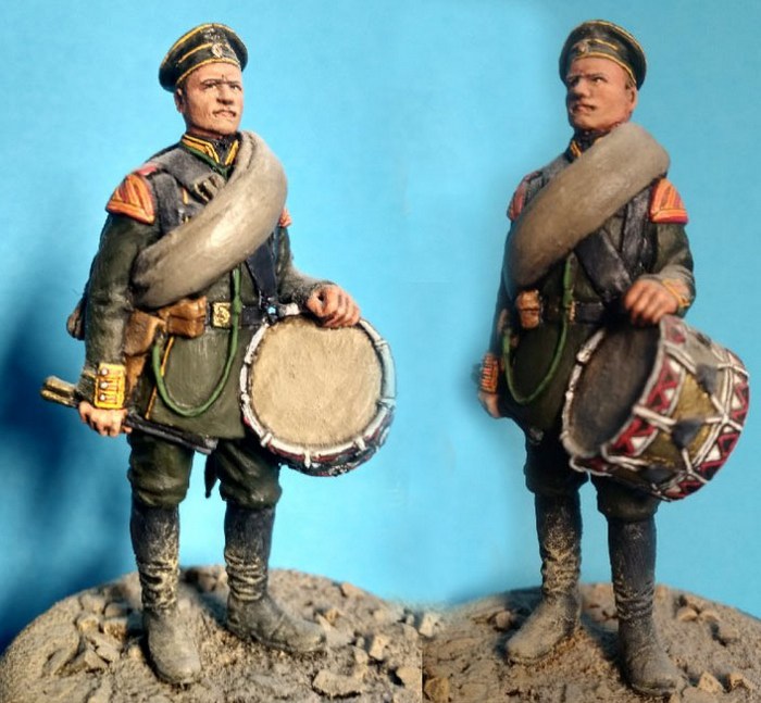 Походная форма одежды военных музыкантов Царской России